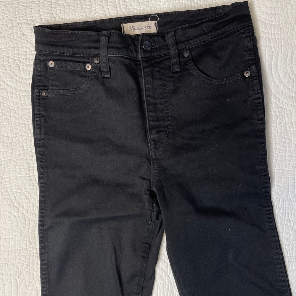 MADEWELL HIGH RISE SKINNY SKINNY JEANS - Picture 2 of 4